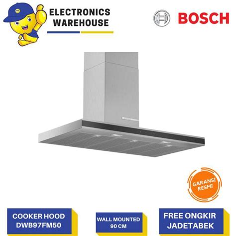 Promo Bosch Tudung Asap Cooker Hood Wall Mounted Stainless Steel