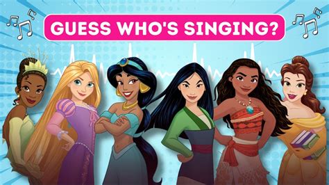 Guess Who Is Singing Disney Quiz Top 10 Disney SONGS Disney Song