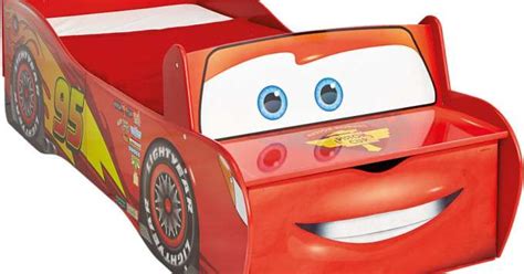 Disney Cars Lightning McQueen Toddler Bed with Storage - Germany, New ...