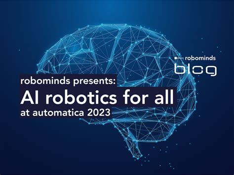 robominds presents: "AI robotics for everyone" at automatica 2023