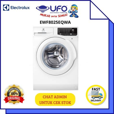 Jual ELECTROLUX EWF8025EQWA MESIN CUCI FRONT LOADING ULTIMATECARE 8 KG