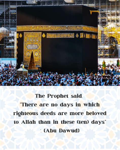 10 Deeds To Embrace During The Sacred Days Of Dhul Hijjah