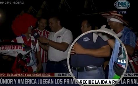 Video Le Roban Celular A Reportero De Fox Sports En Pleno Enlace En