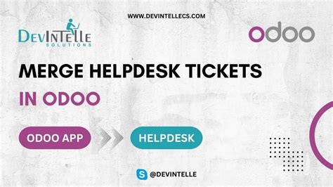 Merge Helpdesk Tickets In Odoo Helpdesk Ticket Merging Youtube