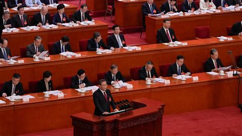 Volkskongress in Peking Chinas Volkskongress beschließt Wachstumsziel