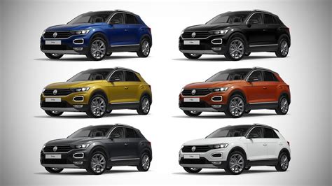 Volkswagen T Roc All Colour Options India Images Autobics Youtube