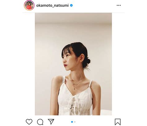 岡本夏美、鎖骨あらわの艶やかポートレートに反響！「美しすぎて眩しいです」 Wwsチャンネル