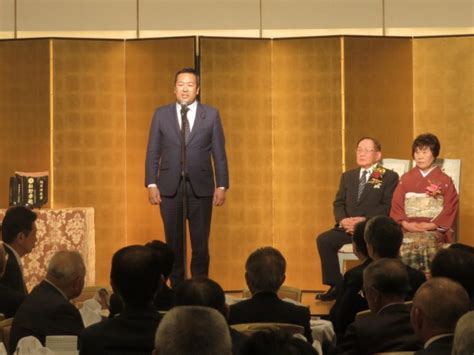 元 宇城市議会副議長・松野孝敏氏「旭日双光章」受章祝賀会（熊本市内） 金子やすしオフィシャルサイト 熊本 ホームページ 衆議院議員