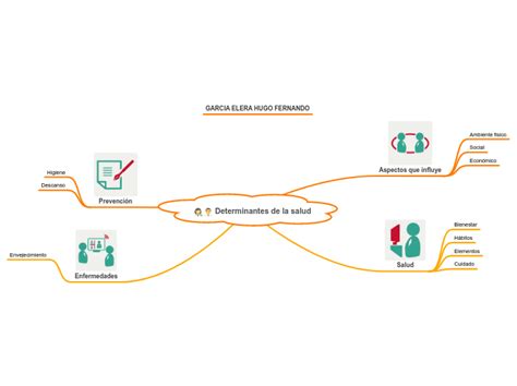 Determinantes De La Salud Mapa Mental Amostra