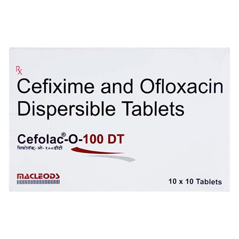 Cefolac O DT 100mg Tablet 10 S Price Uses Side Effects Netmeds