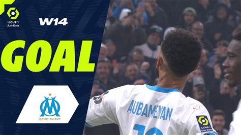 Goal Pierre Emerick AUBAMEYANG 10 Pen OM OLYMPIQUE DE MARSEILLE