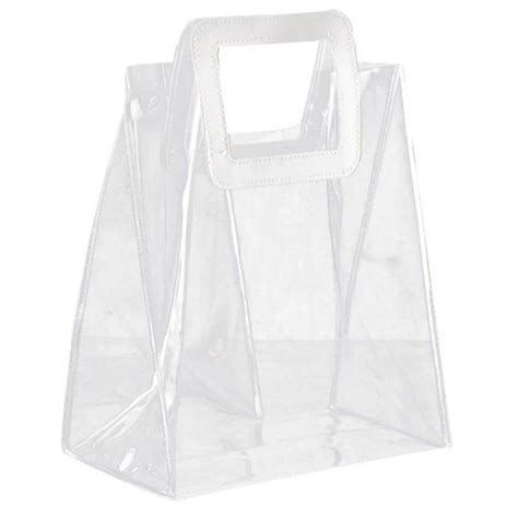 Transparent PVC en Plastique Sac Fourre Tout GeléE Sac Cadeau Sac