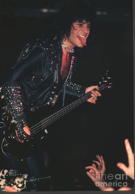 Gene Simmons Tongue Photograph by David Plastik