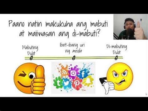 Ang Mabuti At Di Mabuting Dulot Ng Paggamit Ng Iba T Ibang Media Youtube