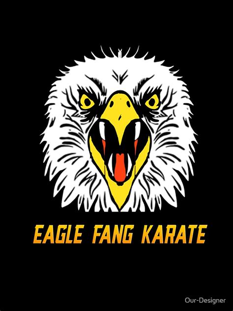 "eagle fang dojo karate" Sticker for Sale by Our-Designer | Redbubble