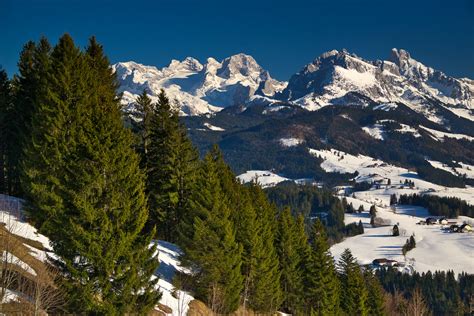 Dachstein group and Bischofsmütze Seen from near Abtenau Flickr