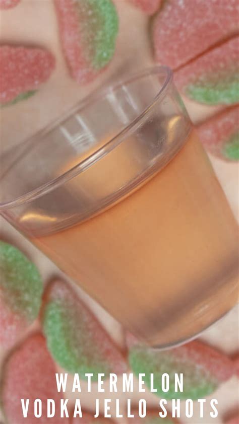 Watermelon Vodka Jello Shots Recipe Artofit