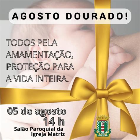 Agosto Dourado Palestra Prefeitura De Rio Dos Cedros