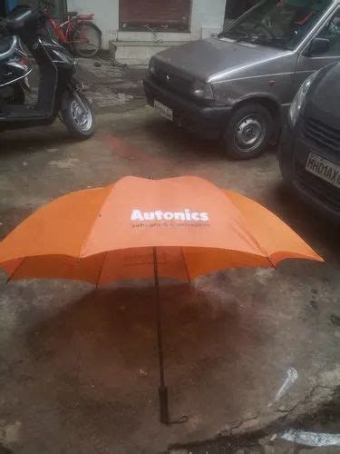 Manual Fold Promotional Corporate Polyester Umbrella At Rs In