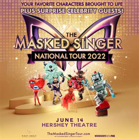 The Masked Singer Tour To Visit Hershey Theatre