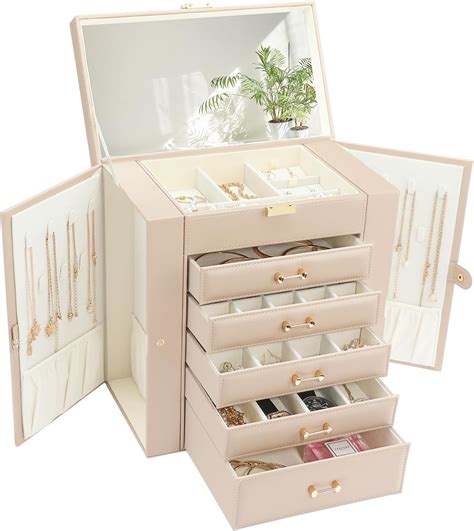 Amazon V Lafuy Large Jewelry Holder Organizer Layer Jewelry Box