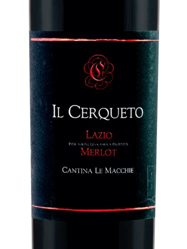 Cantina Le Macchie Il Cerqueto Merlot Vivino Canada