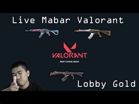 Ayo Mabar Valorant Indonesia Lobby Silver Gold Valorant