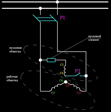 Как подключить трехфазный двигатель 220 В схема с конденсатором