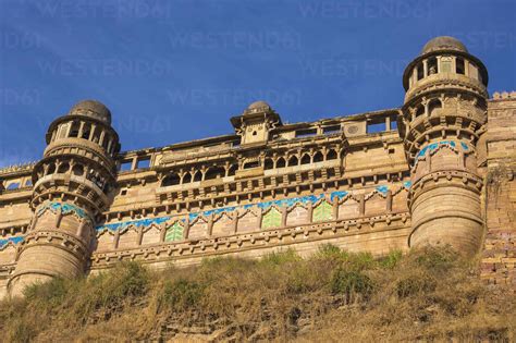 Man Singh Palace Gwalior Fort Gwalior Madhya Pradesh India Asia