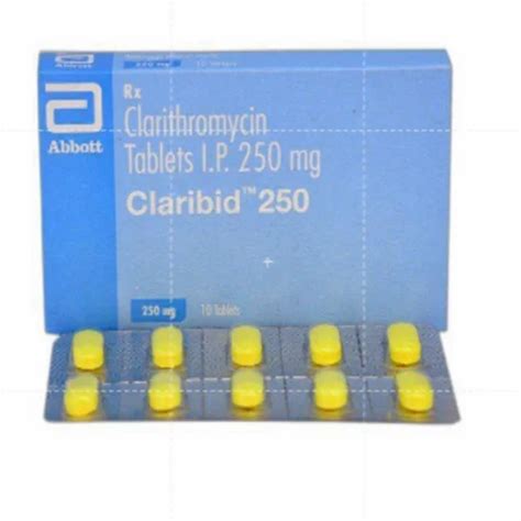 Mg Clarithromycin Tablets Ip At Rs Box