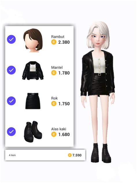 Outfit Zepeto Ideas Gaya Sporty Pakaian Model Gaya