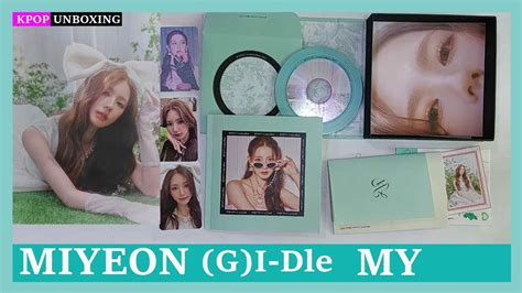 Unboxing MIYEON MY 미연 여자 아이들 G I Dle 1st Mini Album Kpop Unboxing