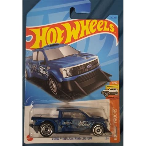 Hot Wheels Ford F 150 Lightning Custom Shopee Malaysia