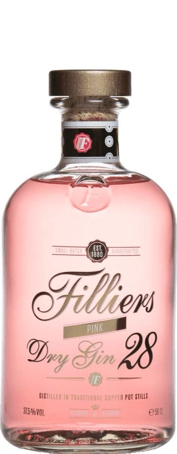 Promo Gin Filliers Pink 50cl 1 Verre Hesby Drink