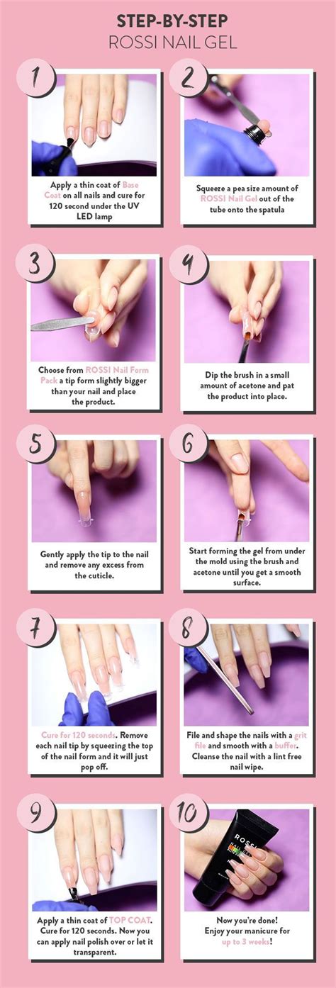 How To Do Acrylic Nails Step By Step With Pictures ~ Wallpaper Carly