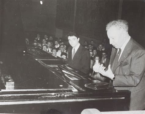 1957 Piano Master Class Mr Arthur Rubenstein Fontainebleau Schools Of Music And Fine Arts