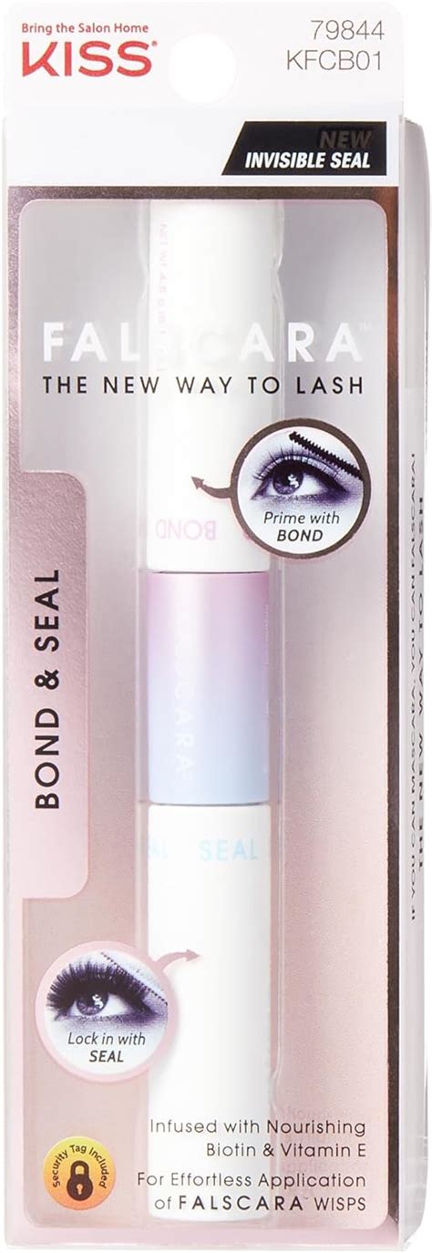 KISS Falscara Eyelash Bond And Seal Clear KFCB01C Amazon Au