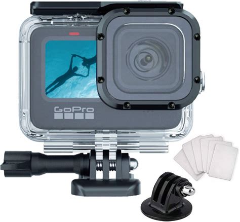 Waterproof Case For Gopro Hero 9 Accessories SRUIM Underwater Diving