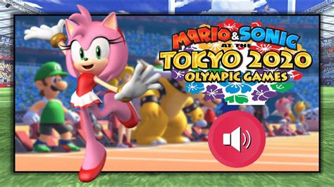 Mario And Sonic At The 2020 Tokyo Olympics Games Amy Rose Voice Clips