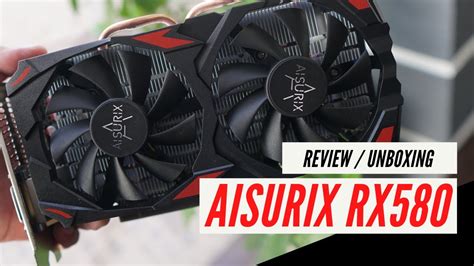 AISURIX RX580 8GB Review Unboxing Games TESTED YouTube