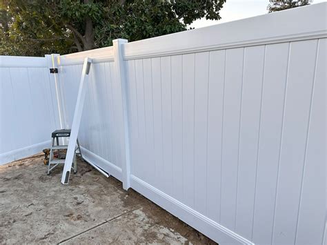 Vinyl Fence Installations Chain Links Fences Vinyl Fence Materials