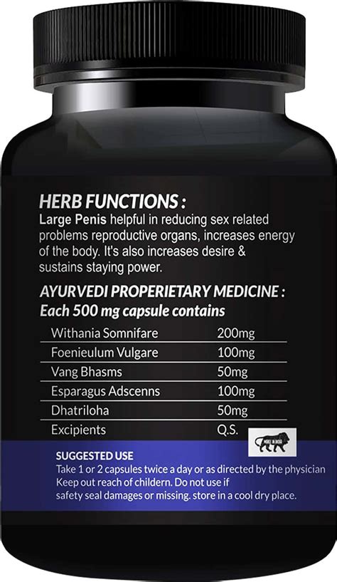 Ayurvedic Sexual Health Power Capsule For Men Manufacturer