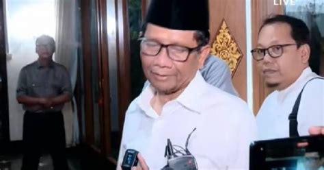 Ini Respons Mahfud MD Soal Isu Perangkat Desa Dukung Prabowo Gibran