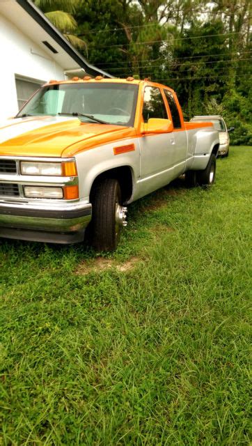 1998 Custom Chevy Silverado 3500 Extended Cab Dually