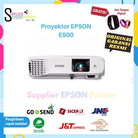 Jual Proyektor Epson Eb E500 Epson EB E500 Pengganti Eb S400