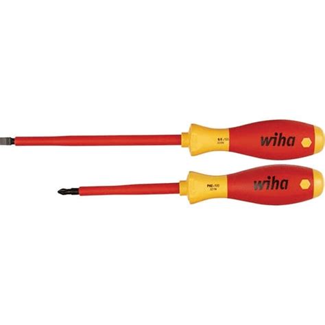 Wiha Screwdriver Set 2 Pc Phillips Slotted MSC Direct