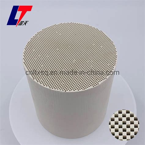 Ceramic Honeycomb Substrate Catalytic Converter Dpf Diesel Engine Or