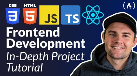 Frontend Web Development In Depth Project Tutorial Html Css