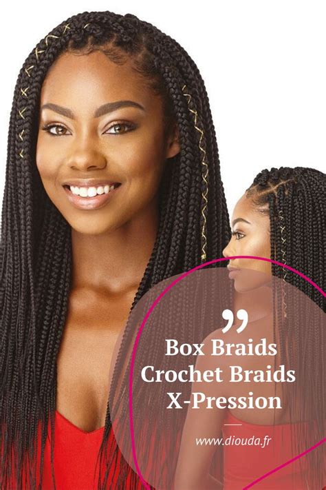 Box Braids Crochet Braids Tresses Afro Rajout Cheveux Cheveux Tressés