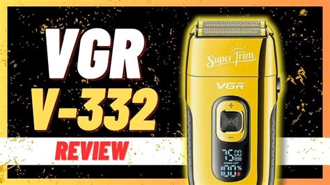 VGR V 332 SHAVER CUSTO BENEFÍCIO C DUAS TELAS YouTube